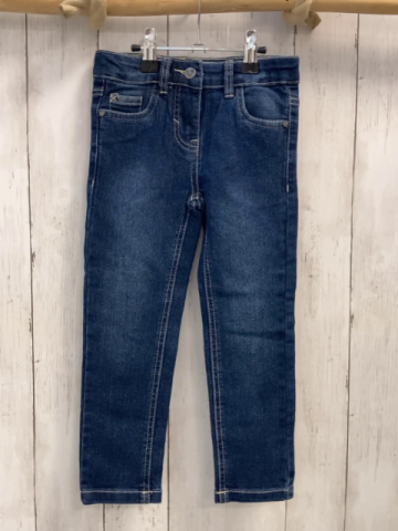   Hose  Gr. 104  blau Jeans Bund verstellbar 