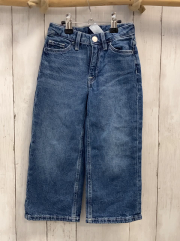 H&M  Hose  Gr. 98  bau Jeans Bund verstellbar 