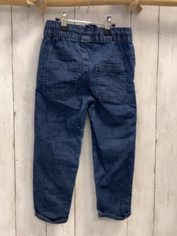 Alana  Jeggings Gr. 98  blau Jeans Kordel