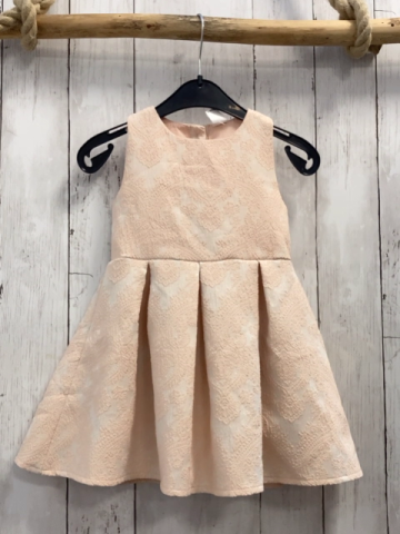 De Facto  Kleid  Gr. 86  creme rosa Druck 
