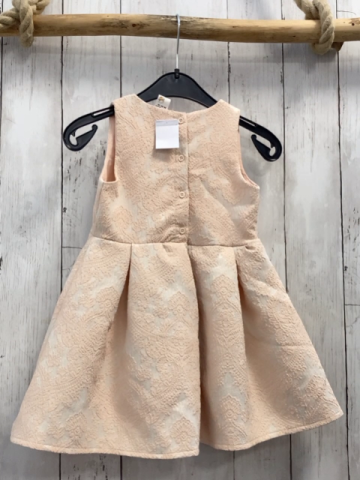 De Facto  Kleid  Gr. 86  creme rosa Druck 
