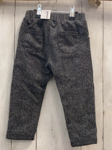   Jeggings Gr. 92  grau hellgrau schwarz gemustert 