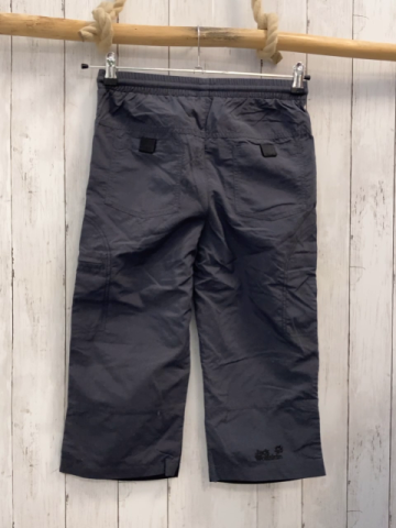 Jack Wolfskin Shorts Gr. 164  grau schwarz Caprilänge