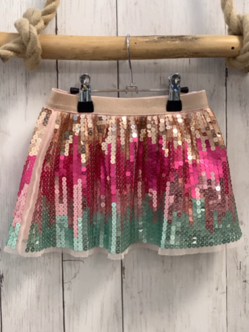 H&M Rock Gr. 92  bunte Pailetten