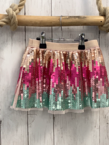 H&M Rock Gr. 92  bunte Pailetten