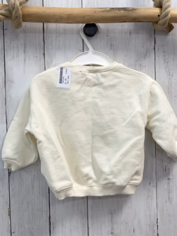 zara Pullover Gr. 68  beige Giraffe Elefant
