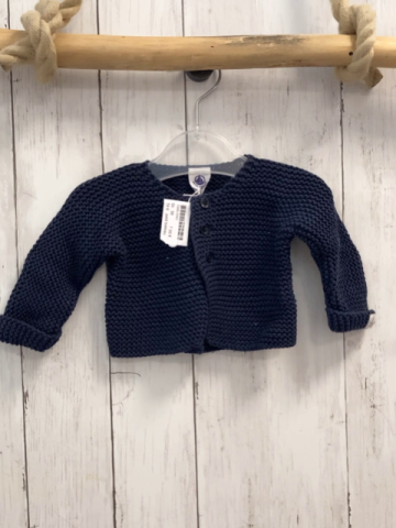 petit bateau Strickjacke Gr. 56  blau