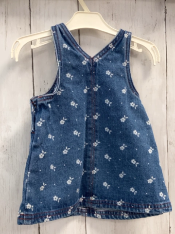 sergent major Kleid Gr. 56  Blau Jeans Blumen