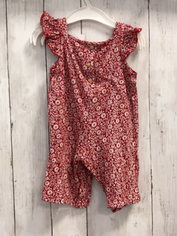 sergent major Jumpsuit Gr. 56  rot weiße Blumen