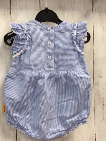 steiff Playsuit Gr. 56  blau weiß gestreift
