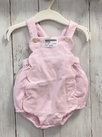 Jacadi Playsuit Gr. 62  rosa Feinkord