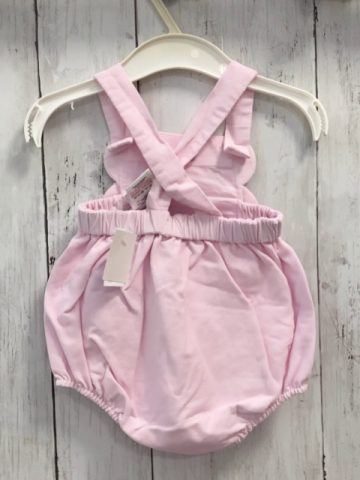 Jacadi Playsuit Gr. 62  rosa Feinkord