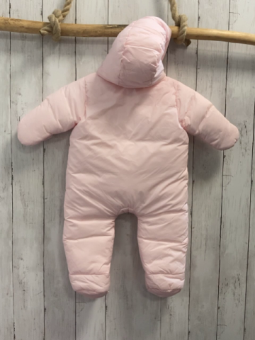 Jacadi  Winteroverall Gr. 68  rosa Kapuze Blume 