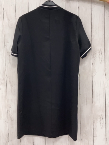 Zara  Kleid Gr. M schwarz + weiiß altrosa silber Reißverschluss 
