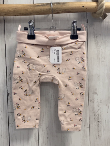  Leggings Gr. 68  rosa Füchse Blumen
