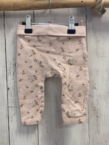  Leggings Gr. 68  rosa Füchse Blumen
