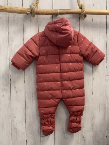 S´Oliver Schneeoverall Gr. 62  himbeere Punkte