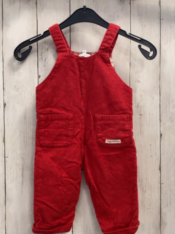 sergent major Latzhose Gr. 74  rot Kord Weihnachtsmann