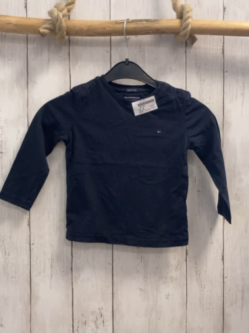 Tommy Hilfiger Langarmshirt Gr. 86  dunkelblau