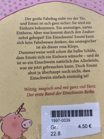  Buch Emmi & Einschwein
