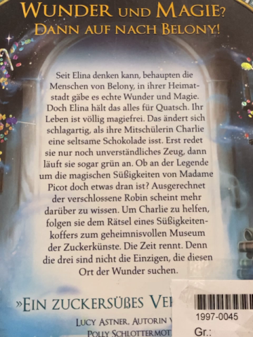  Buch Zucker Meister der magische Pakt