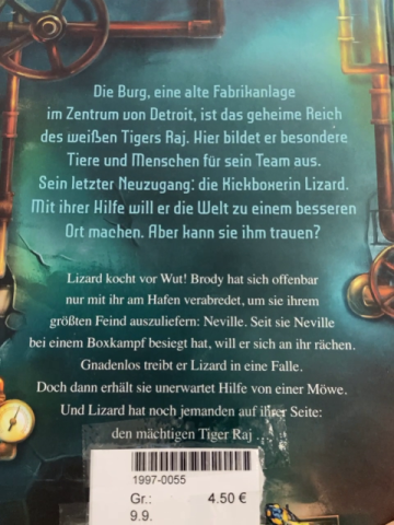  Buch Stadt der Bösen Tiere 