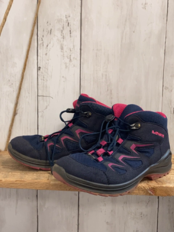 Lowa  Boots  Gr. 34  blau pink 
