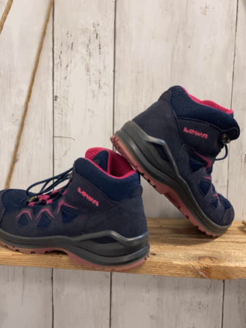 Lowa  Boots  Gr. 34  blau pink 