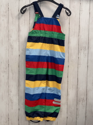   Regenhose  Gr. 122  rot grün blau hellblau gelbe Streifen 