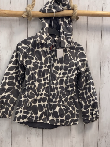 Ticket to Heaven  Jacke  Gr. 122  weiß grauer leoprint 