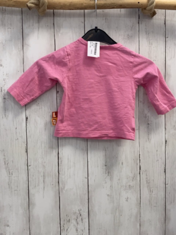 Dyr  Langarmshirt  Gr. 68  rosa roter Löwenkopf 