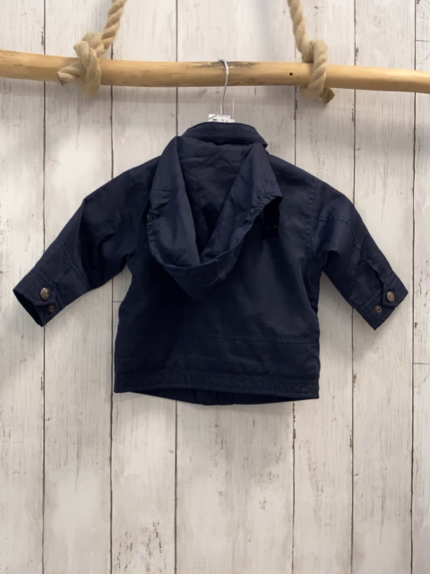 Ralph Lauren  Jacke  Gr. 74  blau rotes Logo