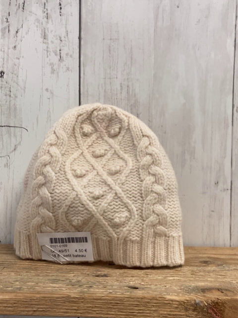 petit bateau Mütze Gr. 49/51  beige Strick