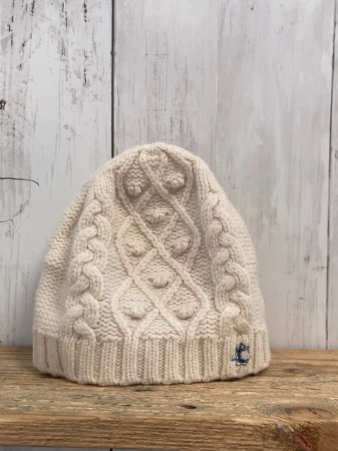 petit bateau Mütze Gr. 49/51  beige Strick