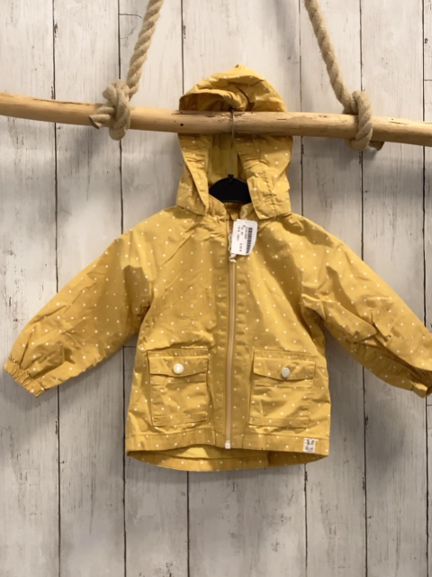 H&m  Jacke  Gr. 80  mais weiße Punkte 