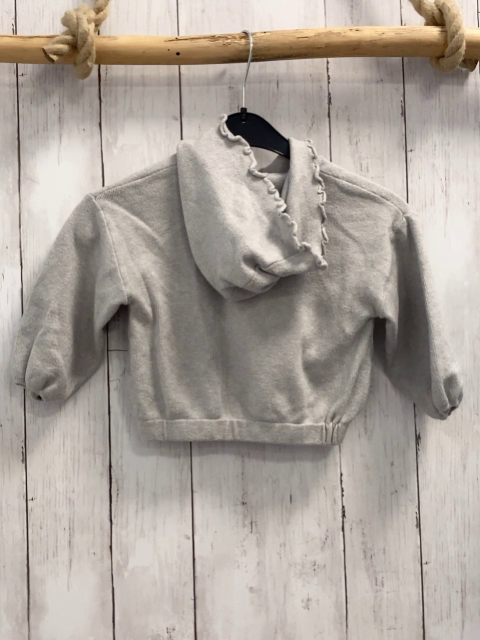 Zara  Pullover  Gr. 92  grau Strick Kapuze 