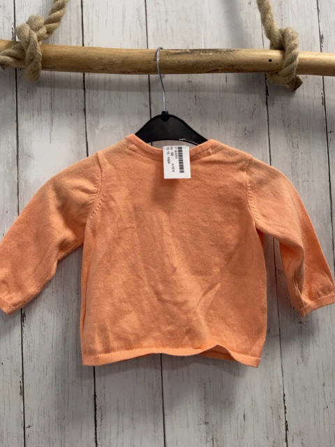 H&M  Strickjacke  Gr. 68  orange 