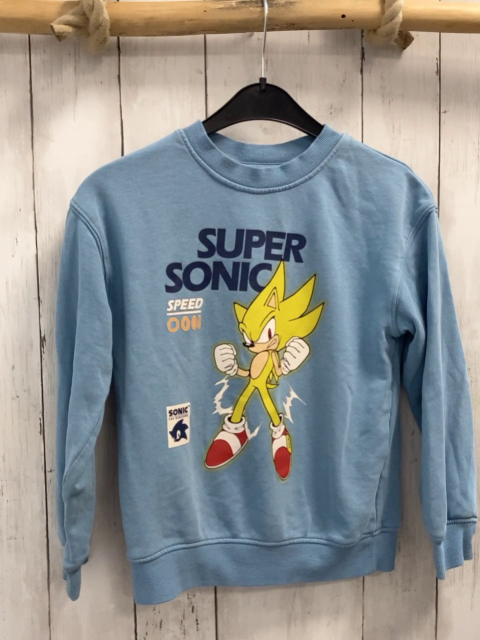 H&M  Pullover  Gr. 122/128  hellblau Sonic 