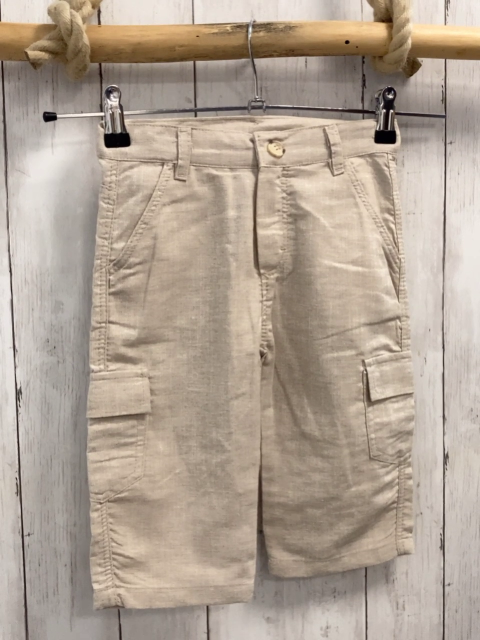   Shorts  Gr. 116  hellgrau aufgesetzte Taschen 