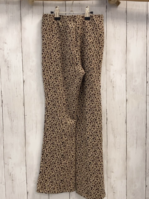 Kiabi  Jeggings  Gr. 128  beige braun schwarz gemustert 