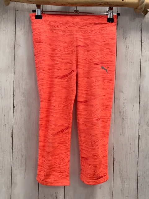 Puma  Sportcaprileggings  Gr. 140  oange rote Punkte 