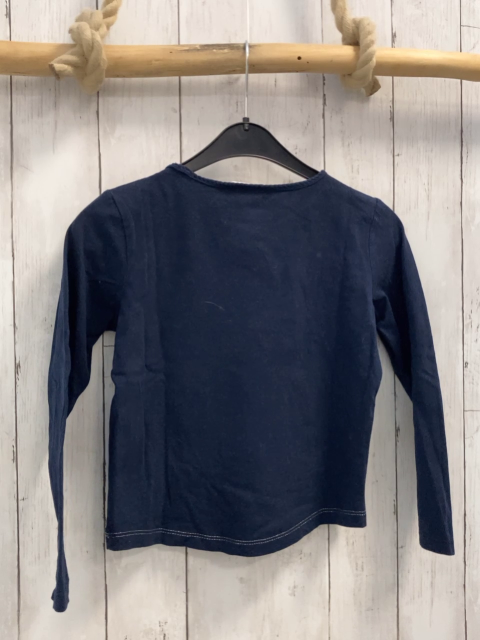 S´Oliver Langarmshirt Gr. 128  blau Einhorn