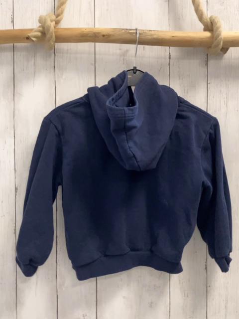 H&M Pullover Gr. 110  blau Kapuze Reh
