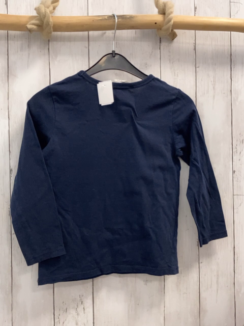 H&M  Langarmshirt  Gr. 116  blau Dinos Legofgur Schrift 
