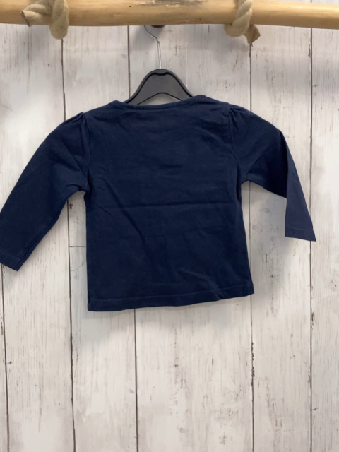 S´Oliver  Langarmshirt  Gr. 68  blau Ballon Schrift 