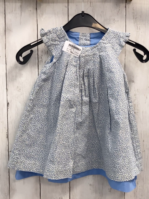 Maggie & Zoe  Kleid  Gr. 80  hellblau weiße Blumen 