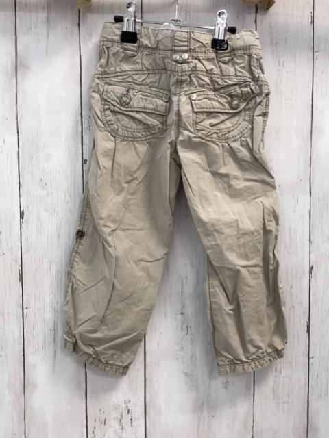 S´Oliver  Hose  Gr. 92  beige bunte Nähte Bund verstellbar 