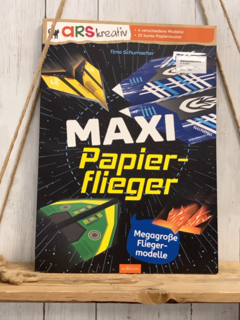 neu  Kreativblock Maxi Papierflieger 