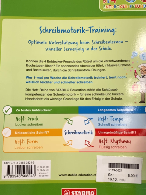 neu Kreativheft  Leichter schreiben lernen Die fehlenden Buchstaben 