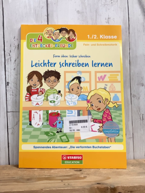 neu Kreativheft  Leichter schreiben lernen Form üben: lesbar schreiben 